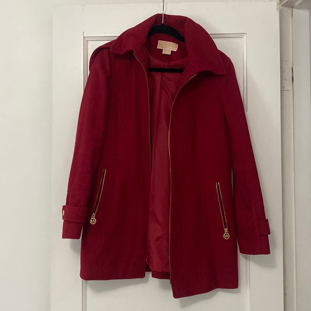 MK Beautiful red coat